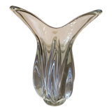 Vintage crystal vase Vannes le Chatel