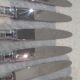 12 Dixi Grand Prix Monaco silver plated dessert knives 20.5cm