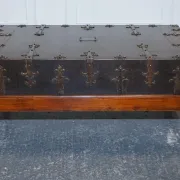 Large Coffee Table with Drawers on Both Sides by Theodore Alexander