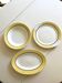 Set of 3 L'amandinoise dishes