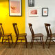 Série de chaises scandinave 45 cm