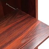 Scandinavian library in rosewood designed by Ib Kofod Larsen.