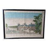 Optical view of the Château de Fontainebleau