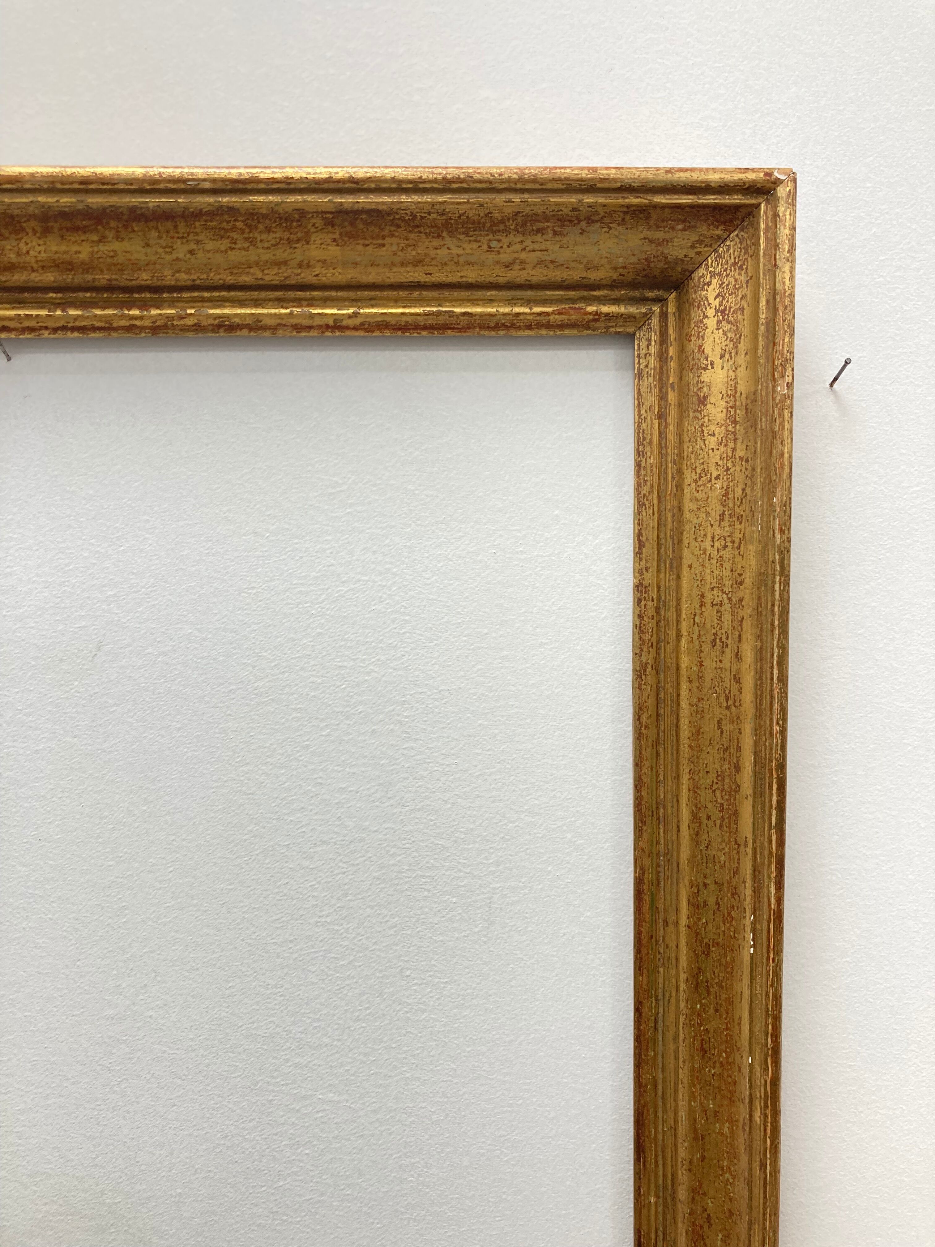 Golden vintage frame