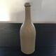 Beige stoneware bottle