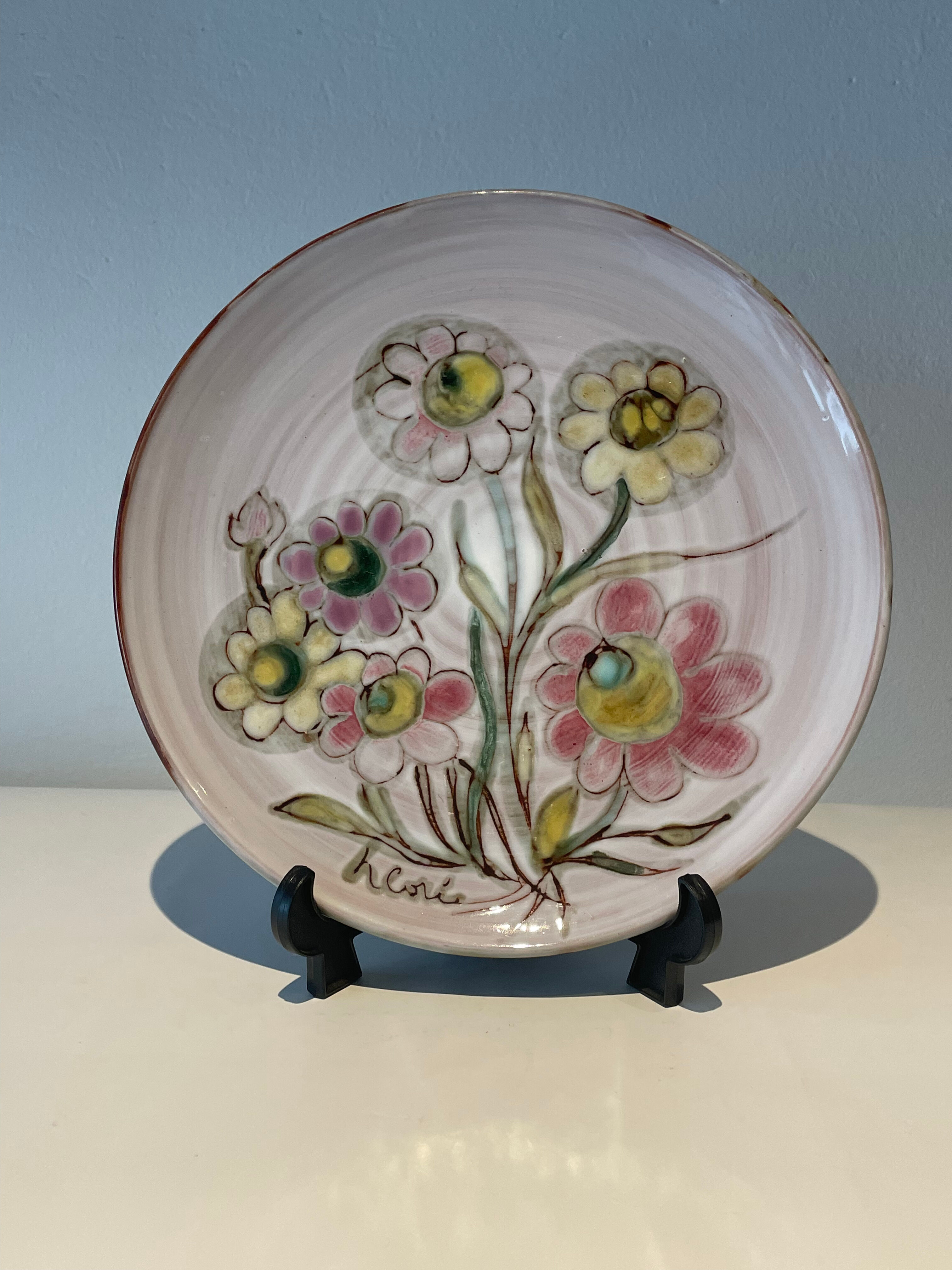 Ceramic plate St Vicens