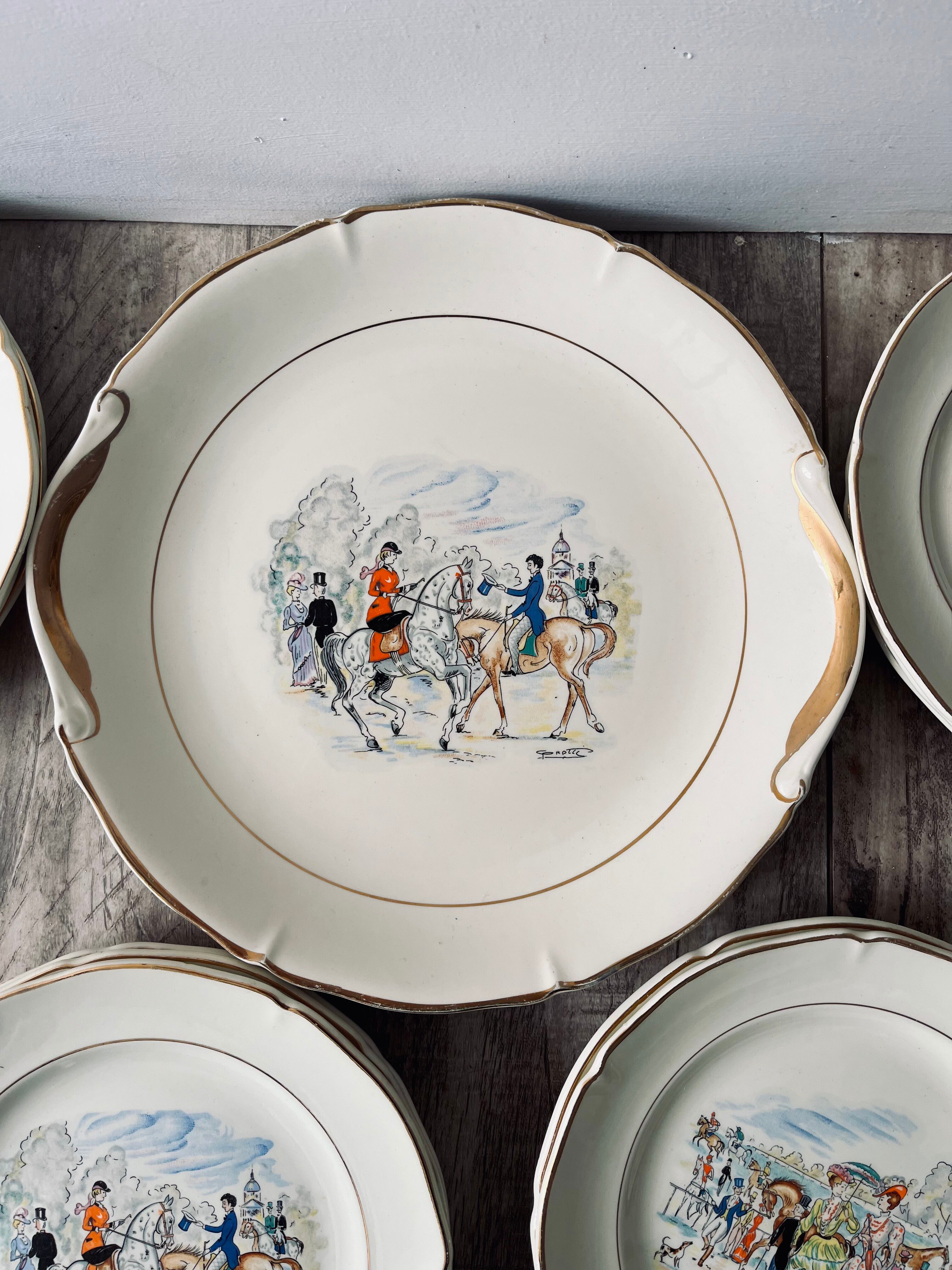 Saint Amand tableware