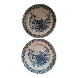 Duo of ironstone plates