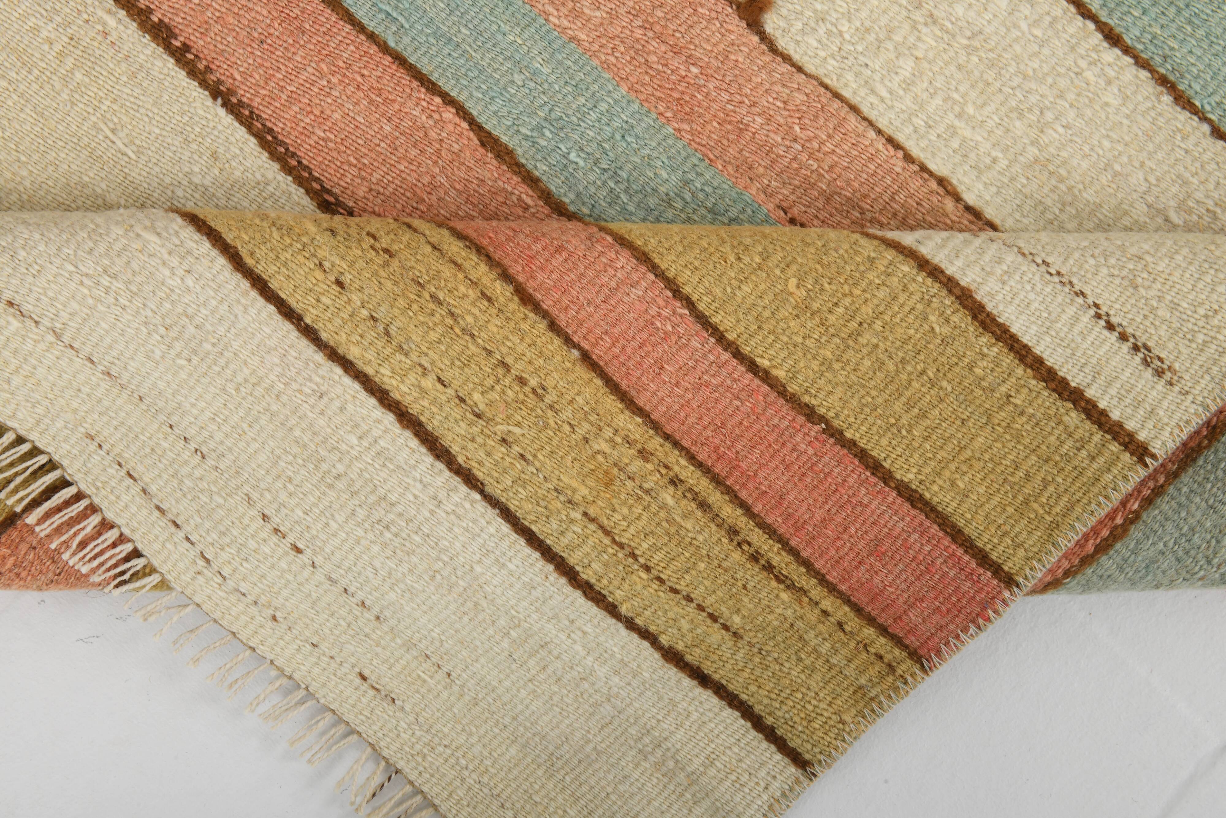 3x11 Rug For Hallway Kilim Runner Rug, 86x340Cm
