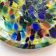 Blown glass trivet confetti Italy