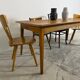 Vintage dining table – tapered legs – 1950s-1960s