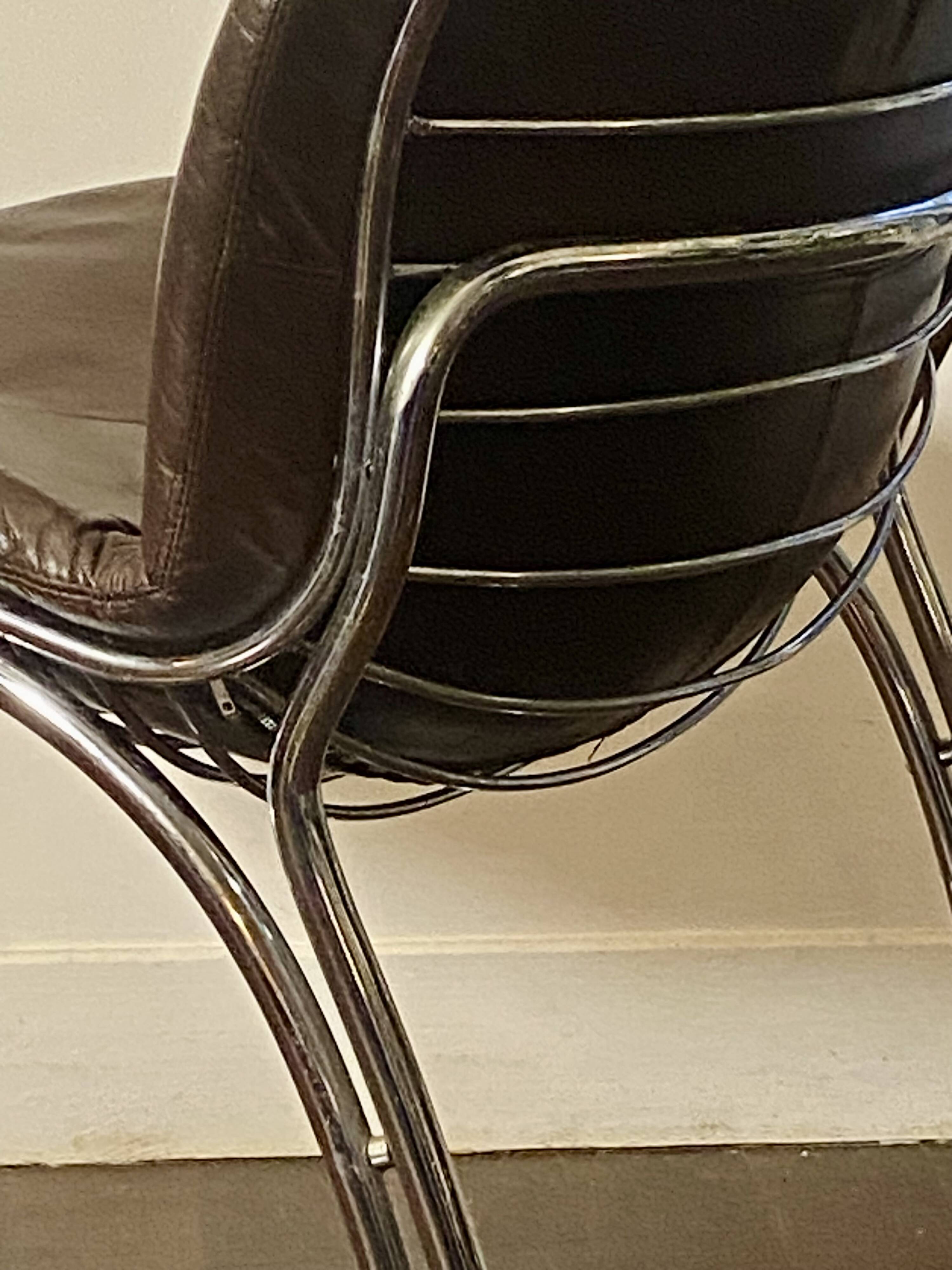 Lot de six chaises “Sabrina” – Gastone Rinaldi pour Rima Italie