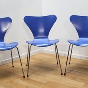Set of 9 ant chairs 3107 Arne Jacobsen