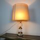 Hollywood Regency lamp in acrylic and brass 1970s design modernariato