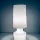 Lampe de salon en verre blanc, Italie années 60