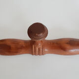 Wooden coat rack