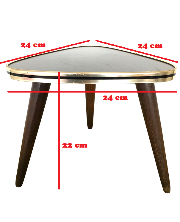 Door plant formica feet compass vintage 60 70