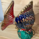 Vintage ceramic fish night light
