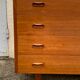 Pair of Scandinavian teak chests of drawers 1960