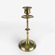 Pair of brass candle holders