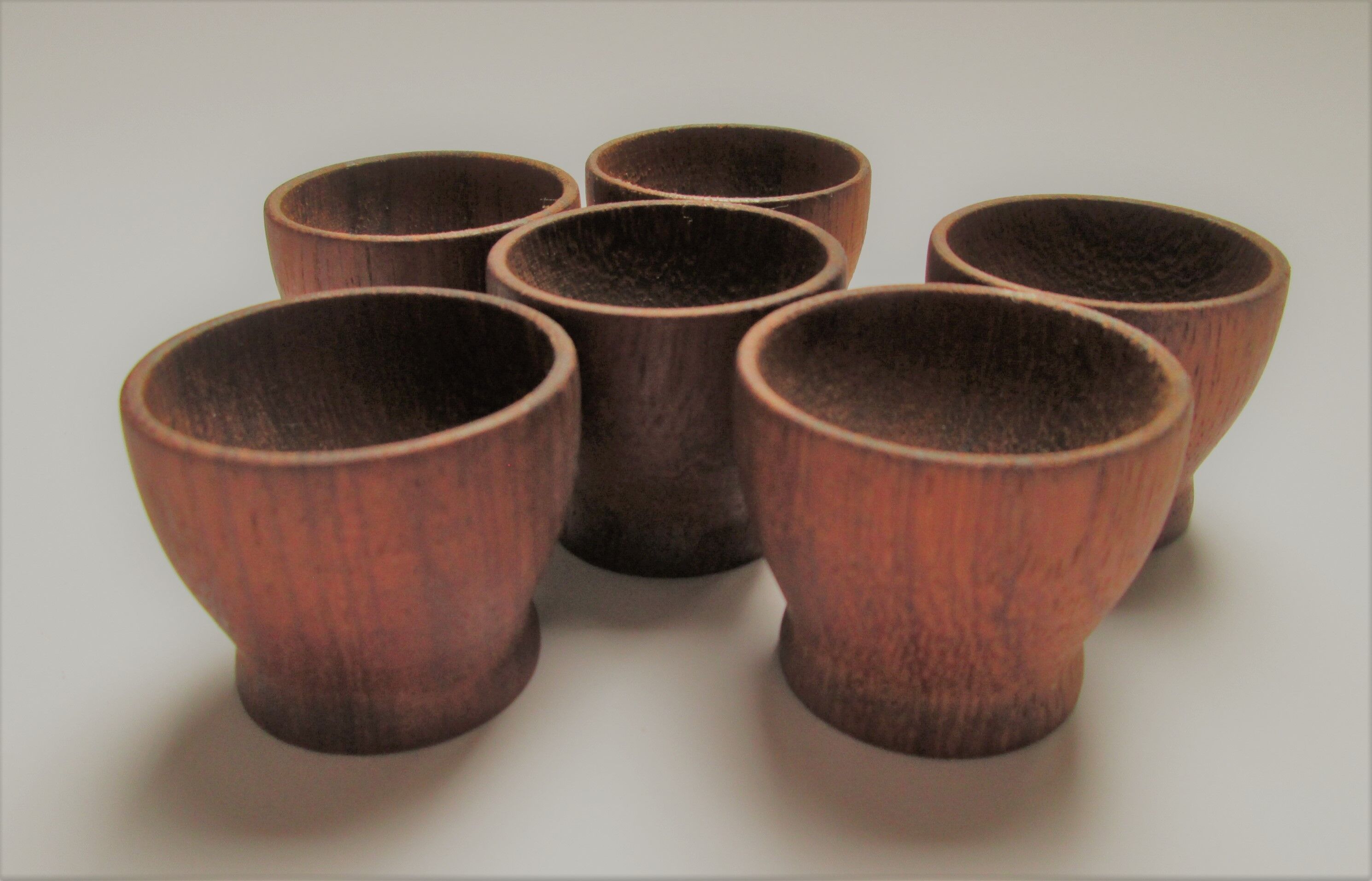 1960s Danish set of 6 eggcups