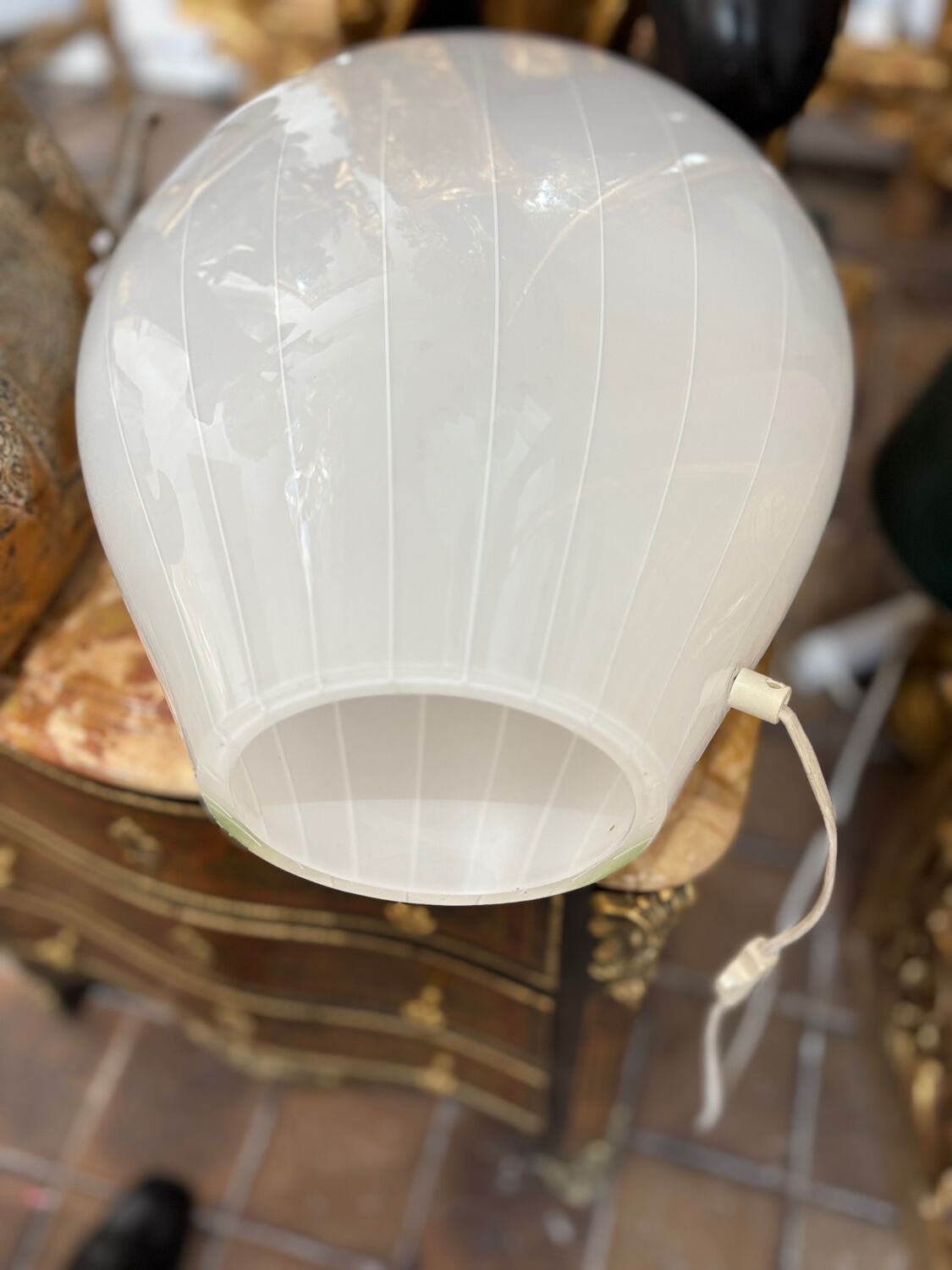 Superbe lampe à poser en verre de Murano.  Design Lino Tagliapietra po