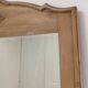 Mirror weathered wood ice beveled vintage 76 cm x 96 cm