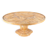 Rattan coffee table