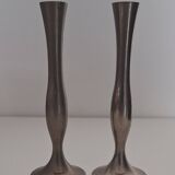 Metal candle holder