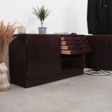 Mahogany dresser, Danish design, 1960s, manufacturer: Omann Jun