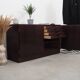 Buffet en acajou, design danois, années 1960, fabricant : Omann Jun