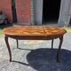 Extendable table in Louis XV style in oak (2 extensions)