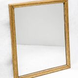 Small Louis XVI giltwood "square" mirror