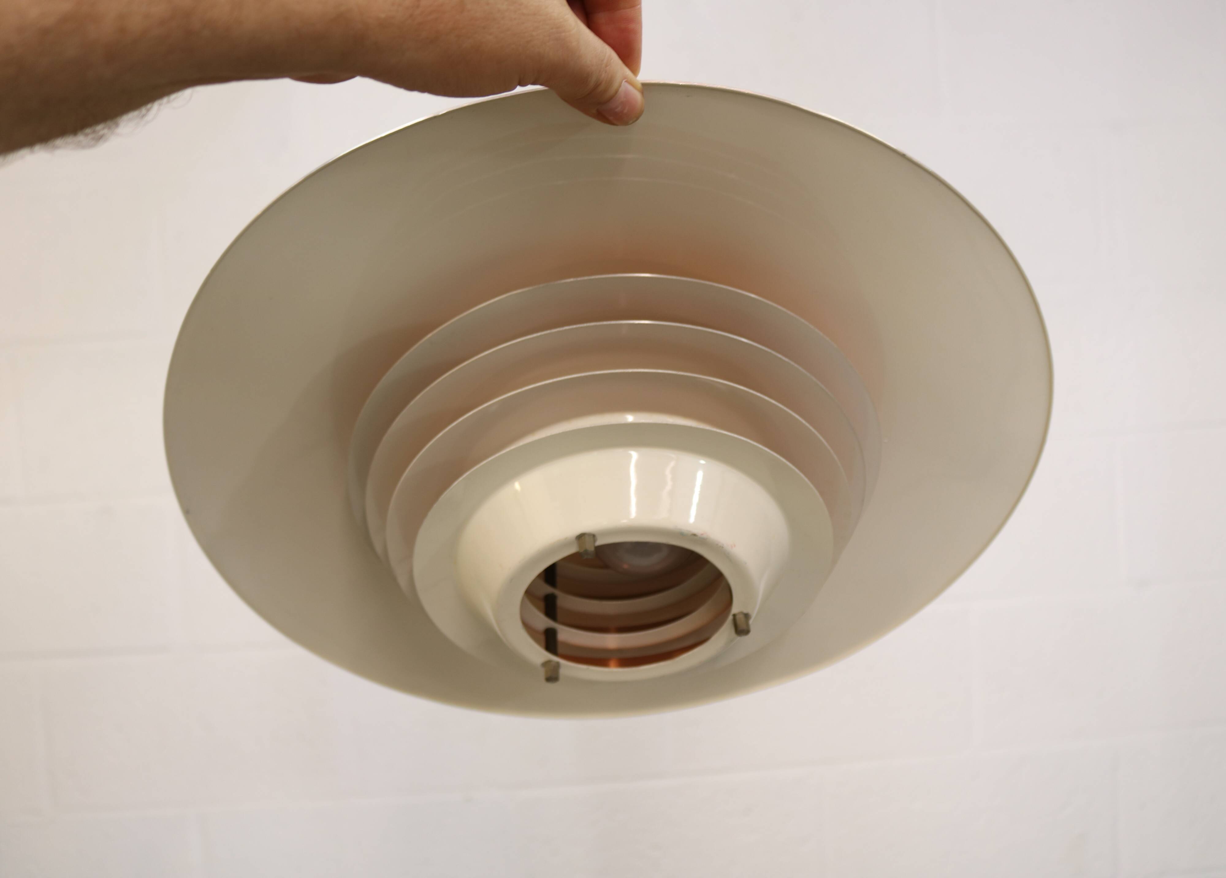 Very rare old Danish design lamp by Teknika model 410 - 60's
