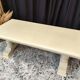 Oak solid wood coffee table entrance bench