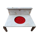 Marble plan for basin