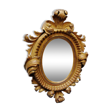 Antique wooden mirror 46x66cm
