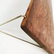 Minimalist wall shelf, Denmark, 1960s