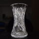 Vase Crystal Glass,Bohemia in the 1960's