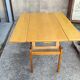 Modular vintage Scandinavian dining table in oak, 1970s.