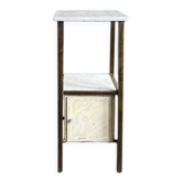 Antique medical bedside table