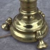 Mid-century design antique brass desk lamp, eye-catcher, gift