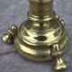 Lampe de bureau en laiton antique design milieu du siècle, accroche-regard, cadeau