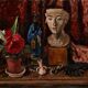 Still Life with Chinese and Egyptian Mask - Georges Pacouil