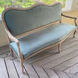 Louis XV style 4-seater bench