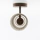 Rare wall light by Harald Notini Model No 11262 for Bohlmarks, 1950.