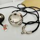 Adjustable Nickel Plated Pendant Lamp with Counterweight by Florian Schulz