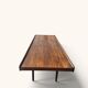 Vintage teak coffee table with a reversible top.