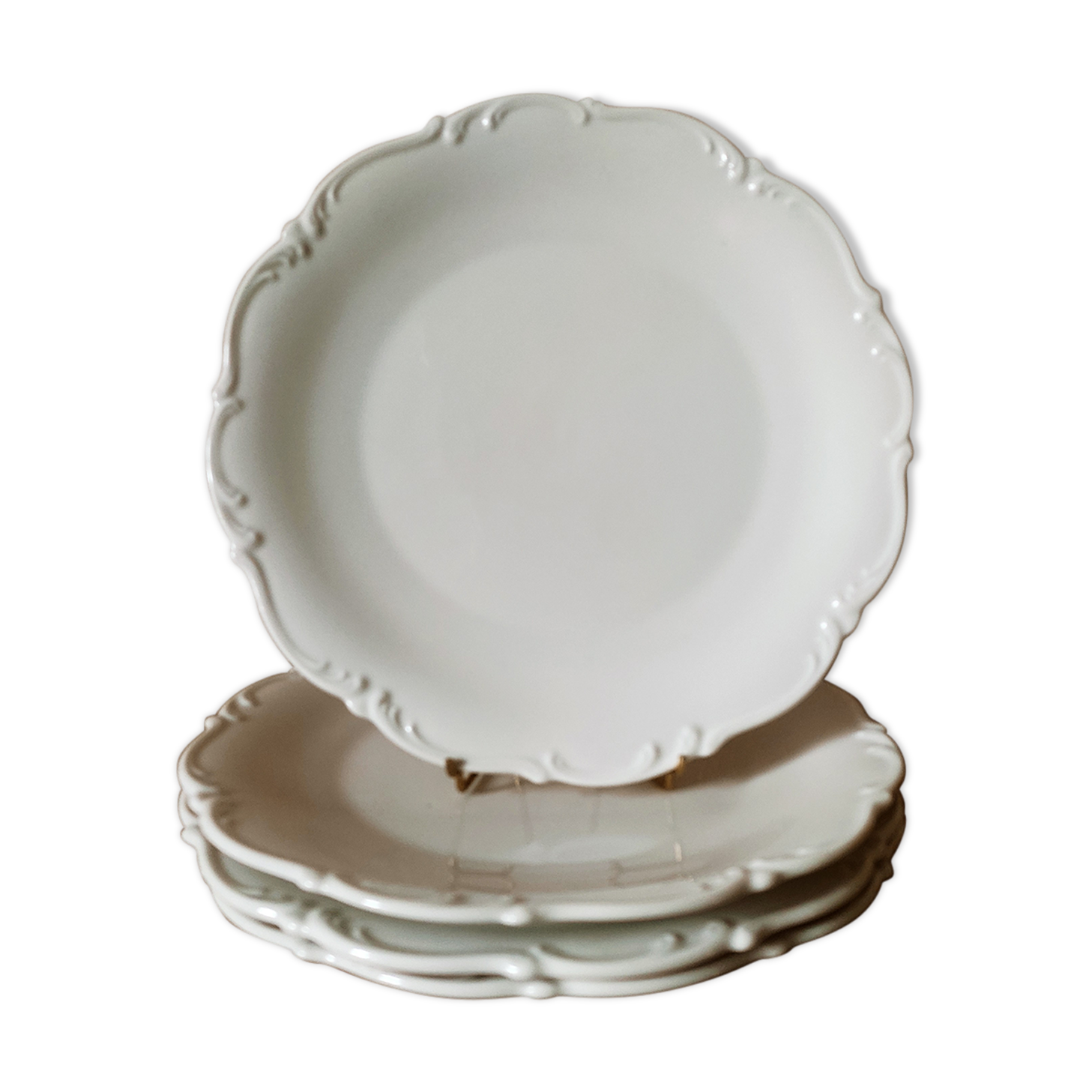 4 flat plates rocky edges