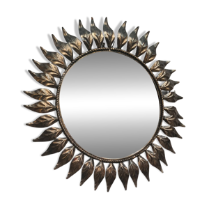 Miroir soleil  feuilles